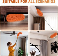 7-Piece Telescoping Microfiber Duster Set – Efficient Cleaning for High Spaces