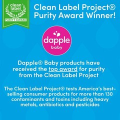 Dapple Baby Dishwasher Pacs, Hypoallergenic Dishwasher Pods 50 count (25 x 2)