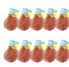 5 Chore Boy Copper Scrubbers Scouring Pad, 100% Pure Copper NEW