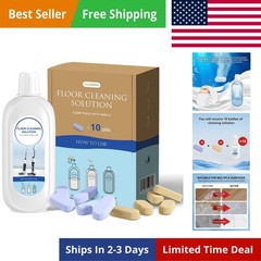 10 Bottles Compatible with Tineco Cleaning Solution Pet 500ml Per Bottle Lave…