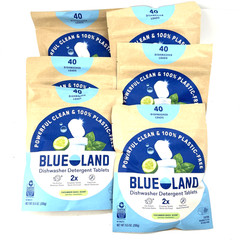 Blueland Cucumber Basil Dishwasher Detergent Tablets 9.5oz/40ct Lot Of 6