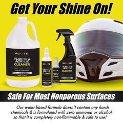 Plastic & Acrylic Cleaner, 4 fl. oz., High Shine Protectant & Polish for Nonp…