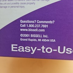 Vintage Bissell Deep Cleaning Booster Formula Addictive Lot Of 5 8.4 Oz 2001 NOS