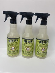Pack Of 3 MRS. MEYER’S CLEAN DAY Multi Surface Cleaner, Lemon Verbena, 16 fl. oz