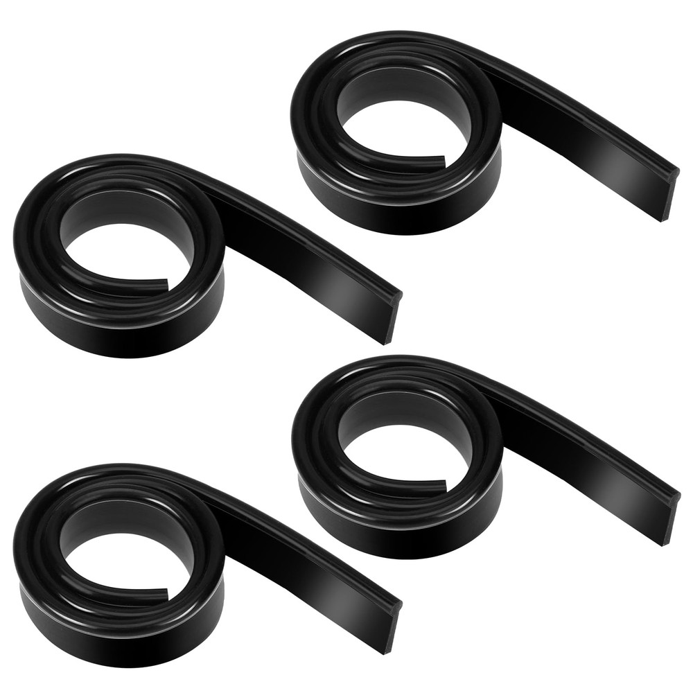 4Pcs 18 Inch Squeegee Replacement Rubber Blade Refill for Windows & Glass Sho…
