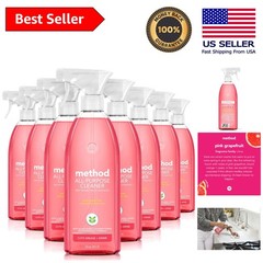 All-Purpose Cleaner Spray – Pink Grapefruit Scent, 28 oz, Pack of 8