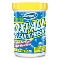 6x Powerhouse Stain Remover Powder Oxi Clean Fresh Laundry Booster Bulk Lot 14oz