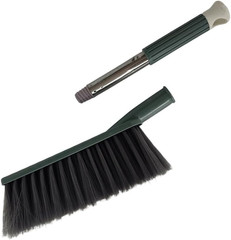 2 Pack Soft Bristle Bed Sheets Sweeping Cleaning Brush with Long Hand, Counter D