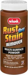 Whink Rust Oxy Stain Remover Multi Surface Powder for Outdoor Stain Removal 36oz