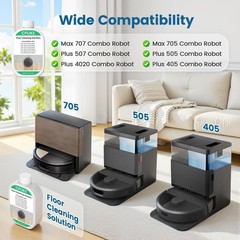 2 Pack Floor Cleaning Solution for Roomba Plus 405/4020 Combo Robots