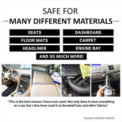 Super Cleaner | Effective Car Interior Cleaner | Leather Car Seat Cleaner | Stai