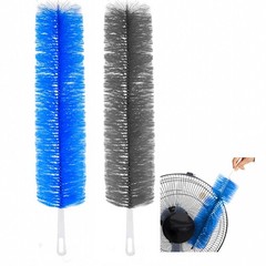 Microfiber Fan Cleaner Brush Set – Ceiling & Cobweb Duster, 2 Pack Household Too