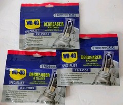 Lot Of 3 WD-40 Specialist Degreaser & Cleaner EZ-Pods 5 Pk Concentrated Cleaner
