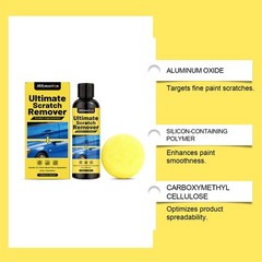 Auto Car Scratch Remover Kit for Deep Scratches Paint Restorer Repair Wax 100g