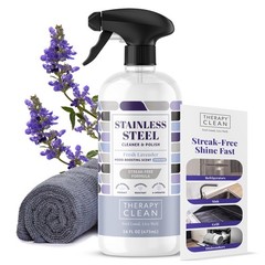 Stainless Steel Cleaner and Polish 100% USDA Biobased, Fingerprint and Residu…