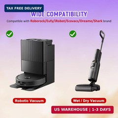 Floor Cleaning Solution Compatible with Roborock – 82 fl oz Lavender Floor Clean