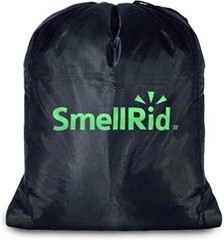 SMELLRID Reusable Activated Charcoal Odor Proof Bag: Large 24″ x 28″ Bag