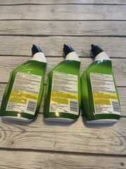 Lot Of 3 Lime A-Way Thick Gel Formula Toilet Bowl Cleaner / 16 fl oz