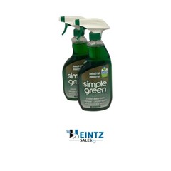 Simple Green 24 oz Spray Bottle Concentrated Industrial Cleaner& Degreaser – 2PK