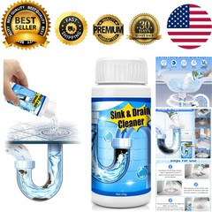 Pipeline Dredging Agent, 110g Drain Cleaner,Powerful Pipe Unclogger, Bathroom…