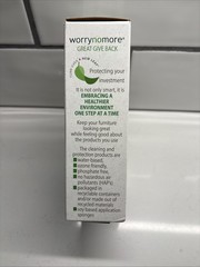 NEW WORRYNOMORE Fabric & Leather Cleaner-new Open Box Seal Is Broken See Picture