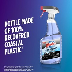 Crystal Rain Scented Car Window Cleaner for Tinted & Non-Tinted Glass – 23 oz