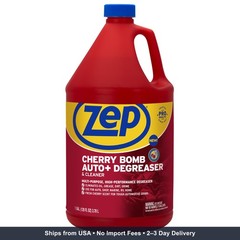 Zep Cherry Bomb Auto+ Degreaser & Cleaner – For Auto, Marine, RV, & Home – 1 Gal