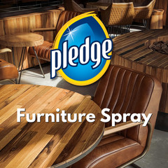 Pledge Enhancing Polish, Wood & Furniture Spray, Lemon Scent, 9.7oz