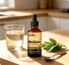 Herbal Leaf Extract Organic for Lung Natural Lung Cleanse Drops Wild Mullein~US