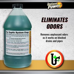 Septic Shock Tank Treatment – Drain Cleaner & Clog Remover. 67.6 Oz