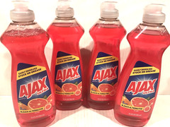 Ajax Ultra Grapefruit Dish Washing Detergent Liquid Soap 12.4oz 4 Pack NEW