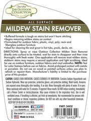 32 OZ All Surface Mold & Mildew Stain Remover Spray – Powerful Outdoor Cleaner