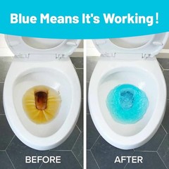 Krazy Pro Automatic Blue Toilet Cleaner – 2 Pack, Long-Lasting Freshness