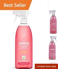 28 oz Eco-Friendly All-Purpose Cleaner in Refreshing Pink Grapefruit Scent