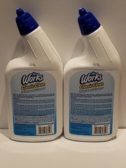 Lot Of 6 Toilet Bowl Cleaner, The Works 24 fl oz x 6 Bottles Fast Shipping