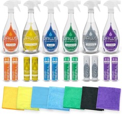 Cleaners Ultimate Cleaning Kit Multi-Surface Kitchen Glass Shower Granite