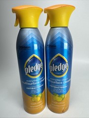 Pledge Antibac Multi Surface Cleaner, Spray, FRESHCITRUS 9.7oz Ea. 2 PK