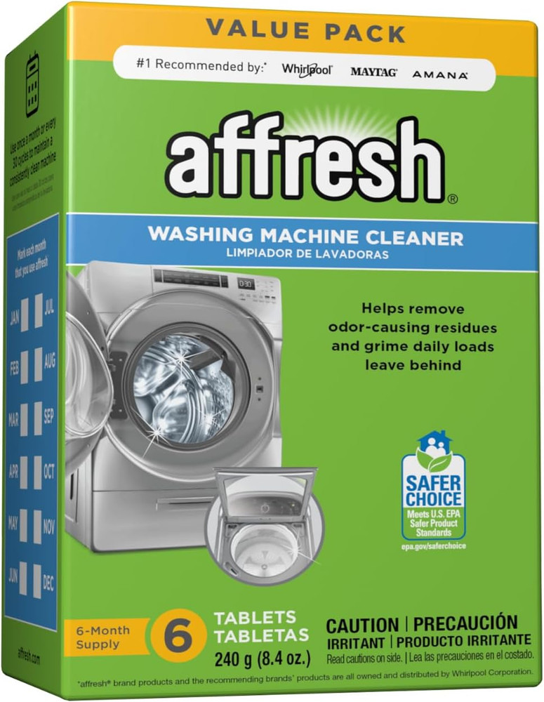 Washing Machine Cleaner, Helps Power Away Odor Causing Bacteria & Grime Deep ins