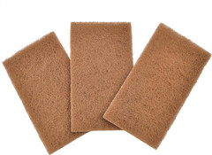 Full Circle Neat Nut – Walnut Scour Pads, Pack of 3 – Dual-Sided Non-Scratch Dis