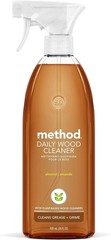 Eco-Friendly Method Daily Wood Cleaner – Almond Scent, 28 oz, Non-Toxic Spray