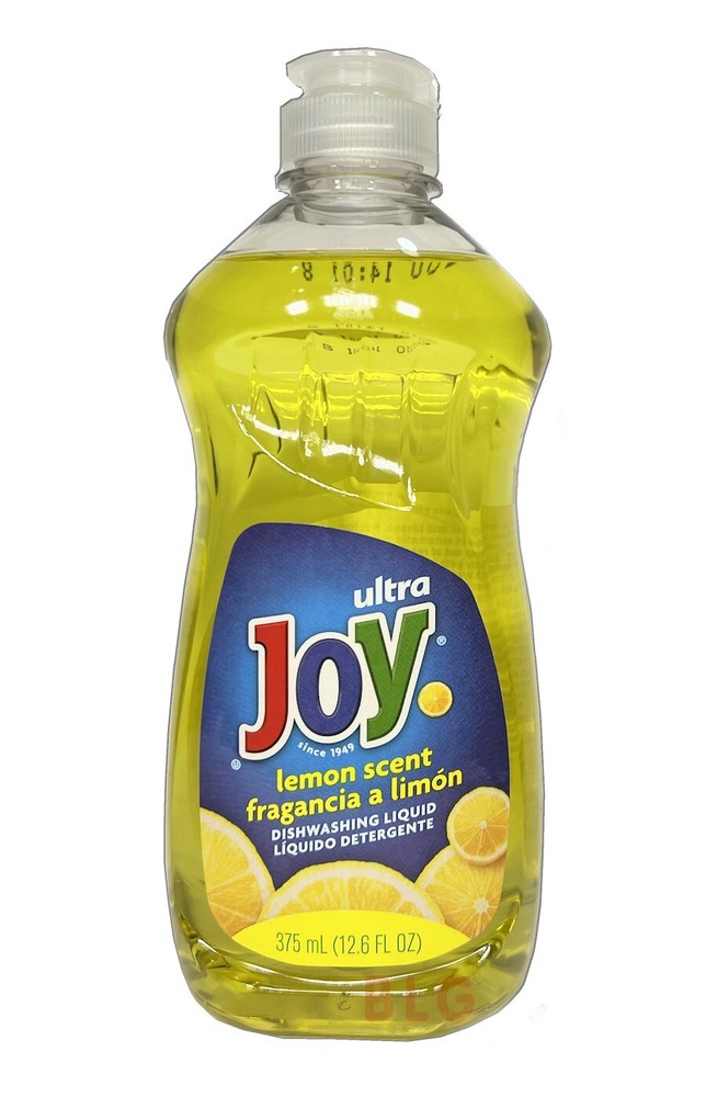 JOY ULTRA LEMON Scent Dish Washing Detergent Liquid Soap 12.6oz. Kitchen -1 Pack