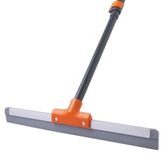 Rubber Floor Squeegee for Concrete Floor, Tile Floor, Metal Aluminium Heavy D…