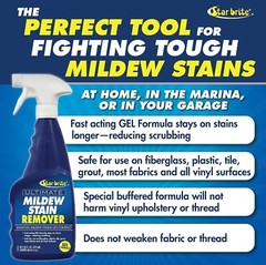 2 Pack Star Brite Ultimate Mildew Stain Remover Gel Spray less scrubbing 098616