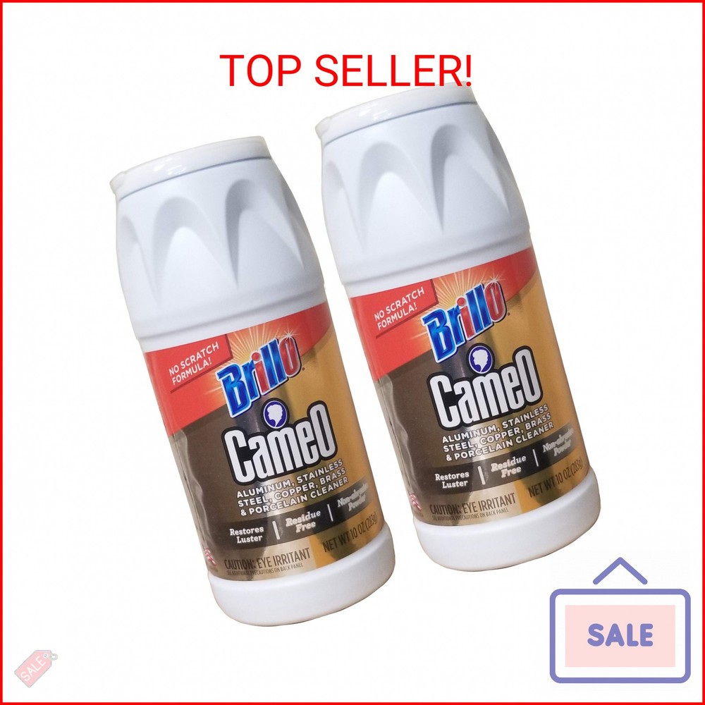 Cameo Aluminum & Stainless Steel Cleaner – 10 oz – 2 pk