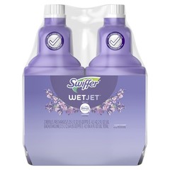 Swiffer WetJet Multi-Purpose Floor Cleaner Solution with Febreze Refill, Hardwoo