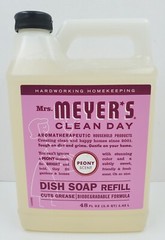 Mrs Meyers Clean Day Dish Soap Refill Peony Scent
