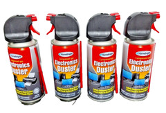 Air Duster 2 Oz Can LOT 4 CANS Electronics Computer Keyboard