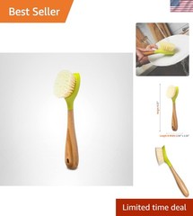Eco-Friendly Bamboo Handle Dish Brush – Sustainable Cleaning Tool for Dishes