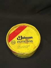 B98- SC Johnson Paste Wax 16oz Metal Can 1988 Original Formula