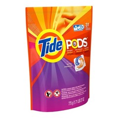 Tide Liquid Pods Spring Meadow Laundry Detergent Fresh Cleaning Stain 31pcs NEW